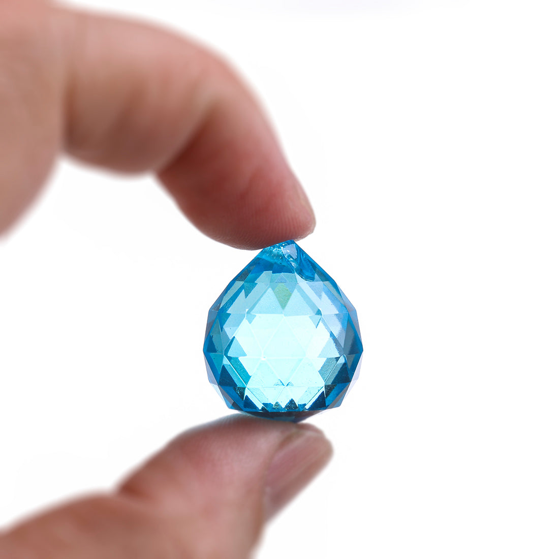 H&D HYALINE & DORA 20mm Multi-Color Crystal Ball Prism Feng Shui Faceted Decorating,Pack of 12