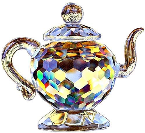 H&D HYALINE & DORA Teapot Figurine Chinese Collection Ornament Home Office Decor