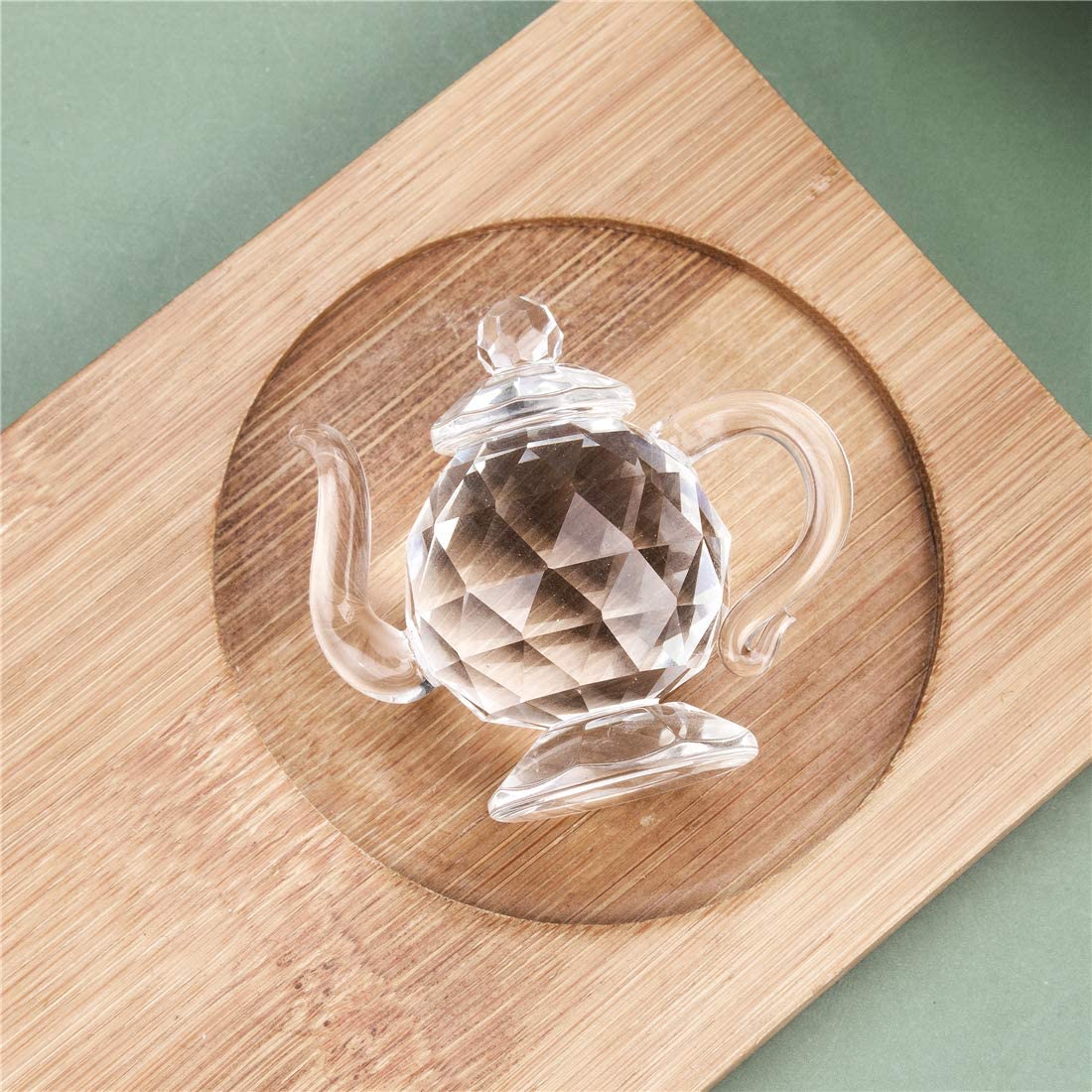H&D HYALINE & DORA Teapot Figurine Chinese Collection Ornament Home Office Decor