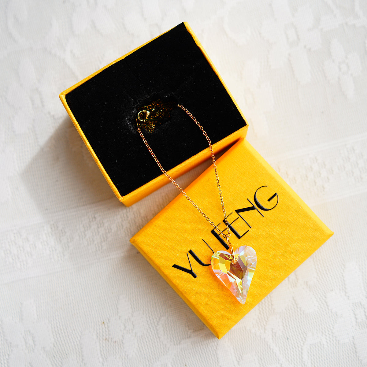 YU FENG 24k Gold Pearl Necklaces for Women