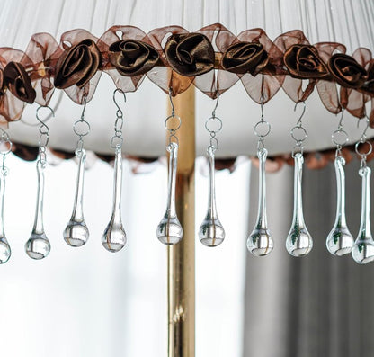 KANPURA Ornaments of Crystal, Clear Teardrop Glass Hanging Decorations for Christmas Tree, Wedding & Winter Home Decor