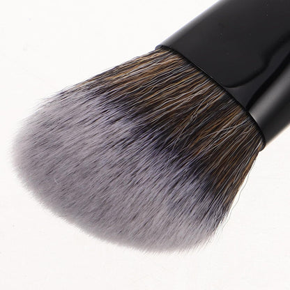 suncatcher 2pcs Alloy Makeup Brushes: Dual-Ended & Multipurpose Makeup Brush for Powder Liquid and Cream Blush Synthetic Bristles Travel Set