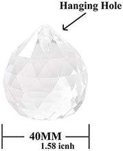 Load image into Gallery viewer, H&amp;D 4 pcs Glass Crystal Ball Prism Pendant Suncatcher 20mm &amp; 40mm
