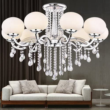 H&D HYALINE & DORA 20pcs Pendants Teardrop Chandelier Crystal Pendants Glass Pendants Beads