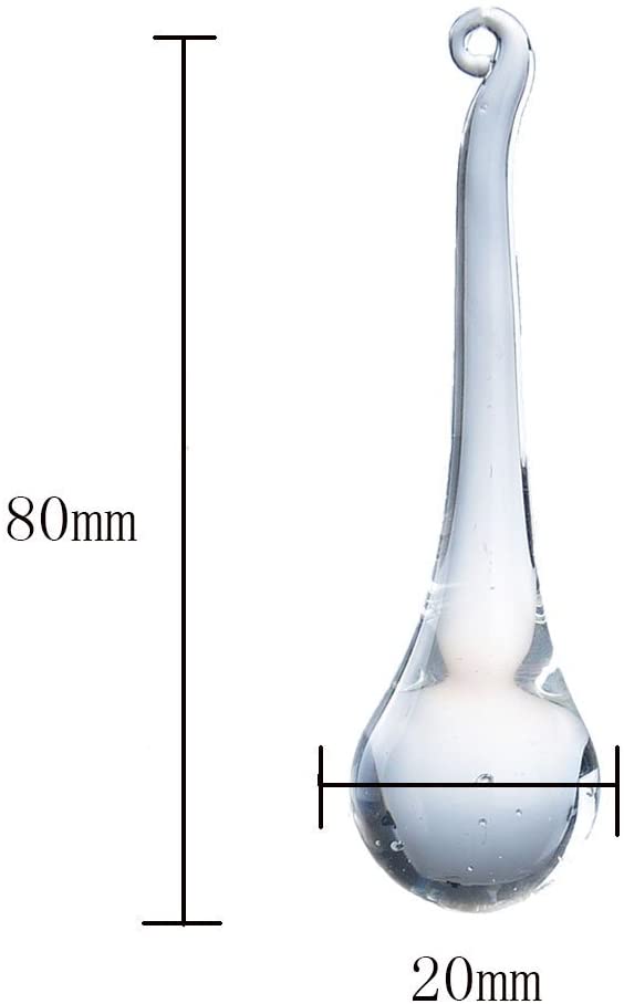 H&D HYALINE & DORA 3.15in Multi-Color Chandelier Crystal Waterdrop Prism Window Decor DIY Part