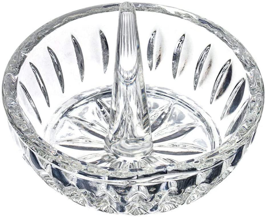 H&D HYALINE & DORA Crystal Ring Holder Dish