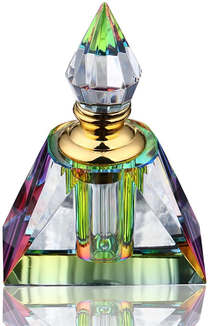 H&D HYALINE & DORA Vintage Egyptian Crystal Perfume bottle