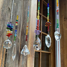 Load image into Gallery viewer, Crystals Glass Pendants Chandelier Suncatchers Prisms Hanging Ornament
