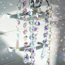 Load image into Gallery viewer, Chandelier Wind Chimes AB Coating Crystal Prisms Hanging Suncatcher Pendant Home Decor Gifts
