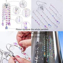 Load image into Gallery viewer, Chandelier Wind Chimes AB Coating Crystal Prisms Hanging Suncatcher Pendant Home Decor Gifts
