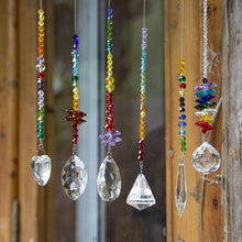 Load image into Gallery viewer, Crystals Glass Pendants Chandelier Suncatchers Prisms Hanging Ornament
