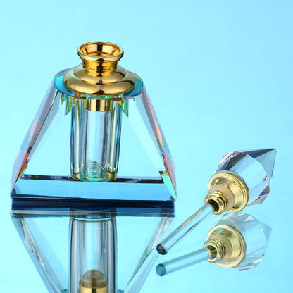 H&D HYALINE & DORA Vintage Egyptian Crystal Perfume bottle