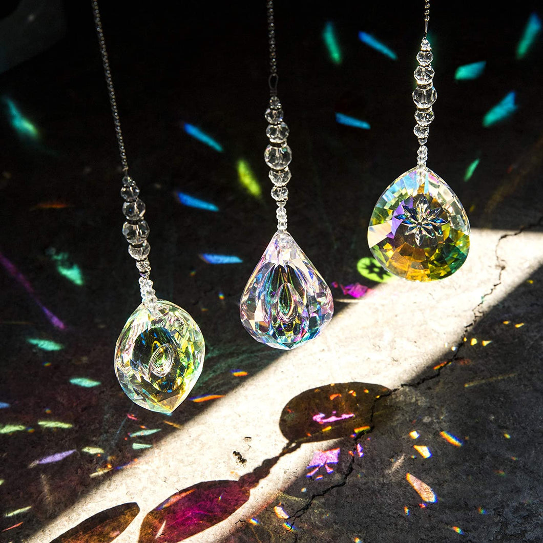 76mm Hanging Crystals Prisms Pendants