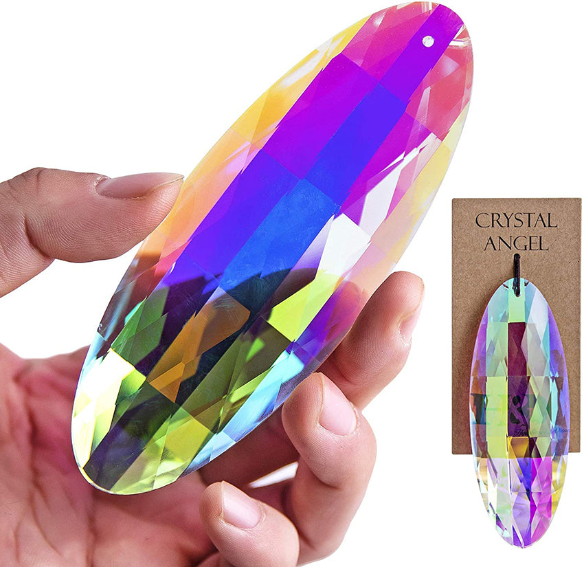 120mm Crystal Drop Hanging Prism Pendant  Suncatcher