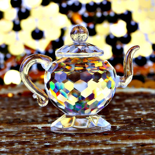 H&D HYALINE & DORA Teapot Figurine Chinese Collection Ornament Home Office Decor