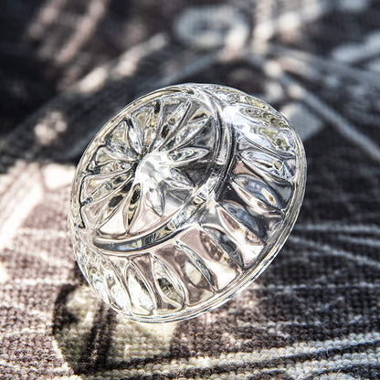 H&D HYALINE & DORA Crystal Ring Holder Dish